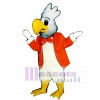 Cockatoo with Jacket Mascot Costume