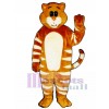 Cute Stripe Cat Mascot Costume