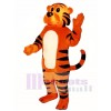 Cute Sunny Tiger Mascot Costume