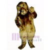 Cute Bloodhound Dog Mascot Costume