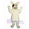 Cute Bull Terrier Dog Mascot Costume