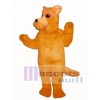 Cute Orange Dog Mascot Costume