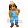 Cute Hoe-Down Hound Dog Mascot Costume