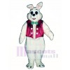 Easter Bunny Rabbit with Vest & Bowtie Mascot Costume