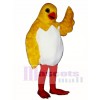 Cute Chick In Egg Mascot Costume