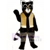 Ryan Raccoon with Vest Mascot Costume