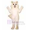 Cute Arctic Fox Mascot Costume