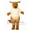 Rhudy Roo Dog with Shirt Mascot Costume