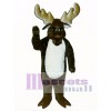 Cute Monty Moose Mascot Costume