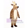 Cute Sleepy Deer Mascot Costume