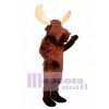 Cute Bull Moose Mascot Costume