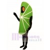 Lime Wedge Mascot Costume Fruit