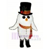 Madcap Snowman with Boots & Scarf Mascot Costume