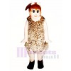 Cave Girl Mascot Costume
