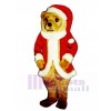 Red St. Bear Claws Christmas Mascot Costume