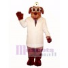 Cute Dr. Mutt Dog Mascot Costume