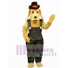 Cute Farmer Dog Mascot Costume