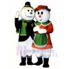 Granny Snow Christmas Mascot Costume