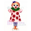 Girl Clown Mascot Costume