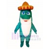Cute Senor Fish Mascot Costume