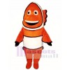 Cute Clown Fish Mascot Costume