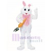 Easter White Bunny Mascot Costume