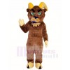 Cute Brown Ram Mascot Costumes Animal