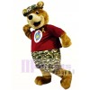 Camouflage Pants Bear Mascot Costumes