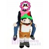 For Children/Kids PiggyBack Bavarian Oktoberfest Beer Guy Carry Me Ride On Stag Mascot Costume