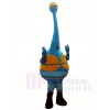 Big Yellow Vest Ostrich Mascot Costumes Animal