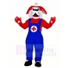 Red Cross Dog Mascot Costumes Animal