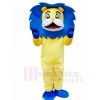 Blue Mane Lion Mascot Costumes Animal  