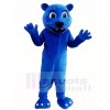 Blue Leopard Panther Mascot Costumes Animal  
