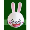Grinning Cony Rabbit Bunny Mascot HEAD ONLY Line Town Friends 