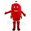 Red Gas Fuel Petrol Tank Mascot Costumes Tool