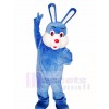 Blue Easter Bunny Rabbit Mascot Costumes Animal 