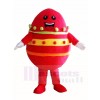 Red Paschal Easter Egg Mascot Costumes 