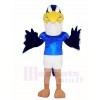 Blue Heron Mascot Costumes Bird Animal