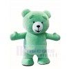 Mint Green Teddy Bear Mascot Costumes Animal 