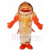 Orange Fish Mascot Costumes Aquatic Ocean Aquarium