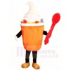 Ice Cream Mascot Costumes Food Dessert 