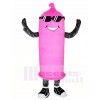 Pink Condom Mascot Costumes Stag Bachelor Party 