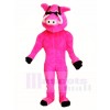 Pink Pig Mascot Costumes Animal 