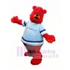 Red Bear Mascot Costume Furry Bear Mascot Costumes Animal