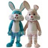 Pink/Blue Rabbit Easter Bunny Mascot Costumes Animal