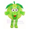 Green Watermelon Mascot Costumes Fruit 