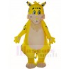 Yellow Tiger Mascot Costumes Animal 