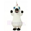 White Unicorn Mascot Costumes  