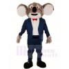 Blue Suit Koala Bear Mascot Costumes Animal 