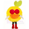Red Eyes Orange Mascot Costumes Fruit 